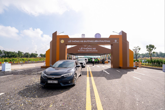 Thông xe kỹ thuật đường Liên Phường, tăng kết nối và định hình lại giao thông khu Đông TP.HCM