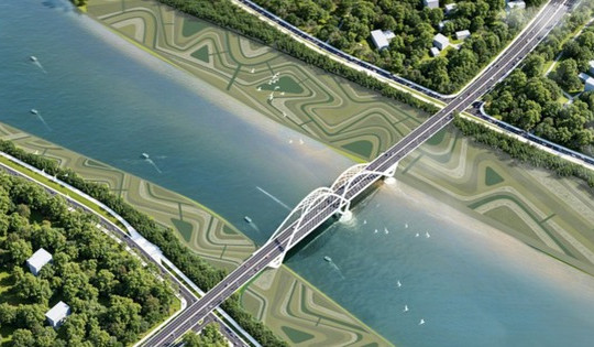 Cây cầu nghìn tỷ đầu tiên vượt sông Thái Bình, kết nối Bắc Ninh - Hải Phòng buộc phải đạt dấu mốc quan trọng này