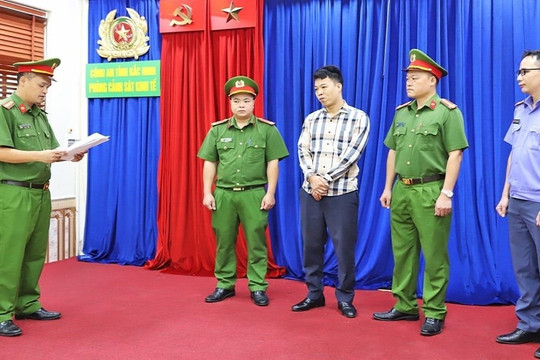 Bắt tạm giam giám đốc một công ty đầu tư xây dựng