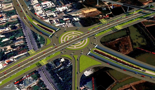 Sắp khởi công nút giao 3.000 tỷ kết nối 2 cây cầu cao nhất Việt Nam với Cần Giờ