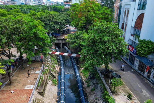 Chi 869 tỷ đồng làm dự án cấp nước cho sông Tô Lịch, chống ngập nhiều khu vực