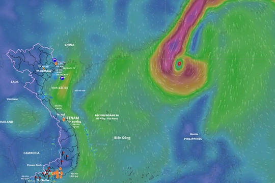 Dự báo thời tiết xấu trong 2 ngày tới