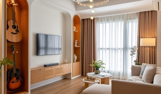 Căn hộ 13 năm tuổi lột xác: Ở nhà cũ mà như nhà mới