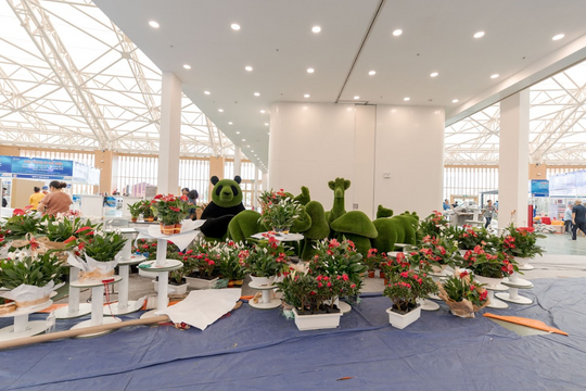 Cận cảnh 'kinh đô triển lãm' VEC trước 'giờ G' mở cửa Tuần lễ Công nghiệp & Công nghệ Việt Nam 2025