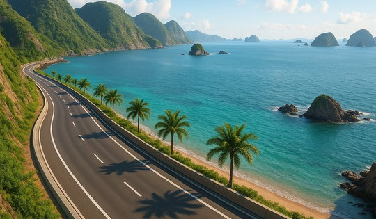 Tỉnh sẽ là TP tương lai của Việt Nam sắp có thêm 2 tuyến đường ven biển hơn 5.400 tỷ