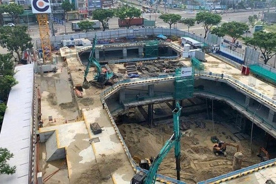 Chủ đầu tư The Legend Danang đẩy nhanh tiến độ thi công dự án