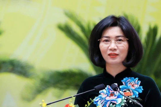 Bà Phùng Thị Hồng Hà được bầu giữ chức Chủ tịch HĐND TP. Hà Nội