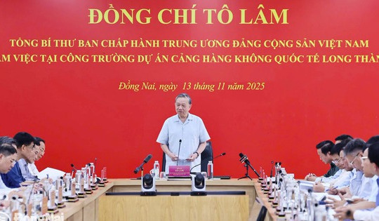 Tổng Bí thư: Sân bay Long Thành mở ra cơ hội để Việt Nam trở thành trung tâm trung chuyển hàng không của khu vực