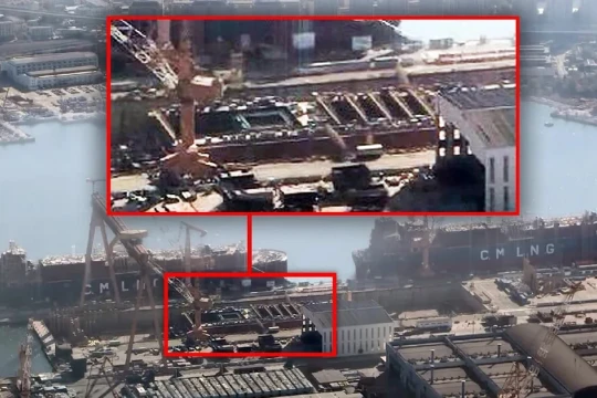 Chi tiết hé lộ việc Trung Quốc đóng tàu sân bay hạt nhân