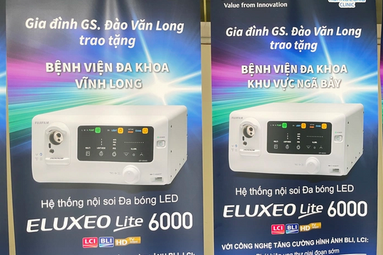 Giáo sư U70 tặng máy nội soi phát hiện ung thư cho 10 bệnh viện