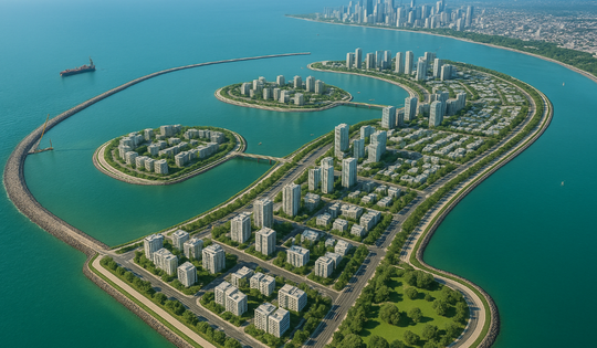 Thành phố đáng sống nhất Việt Nam sẽ có siêu dự án lấn biển 366.000 tỷ