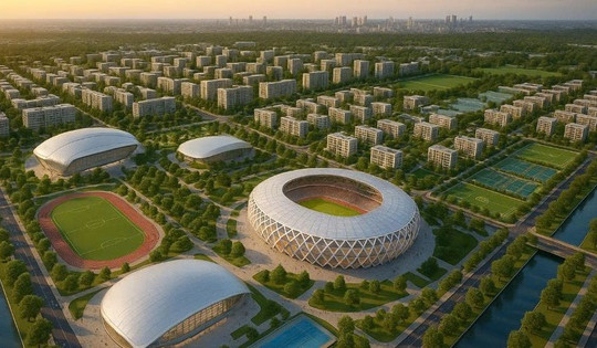 Sắp xuất hiện tổ hợp đô thị thể thao gần 3.800ha tại Hà Nội, hướng đến mô hình 'làng Olympic' quốc tế