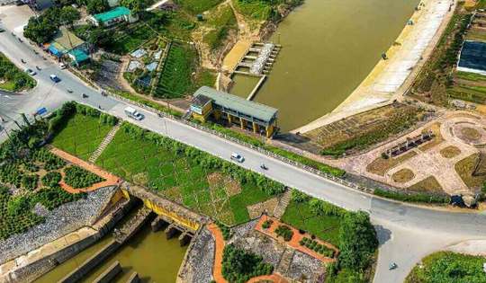 Tuyến đường tâm linh văn hóa 9.300 tỷ bên bờ tả sông Hồng sau 3 tháng khởi công: Công trường tấp nập, nỗ lực vượt khó hoàn thành đúng kế hoạch