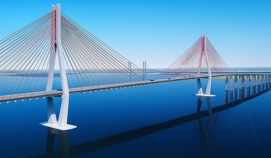 Sẽ có cây cầu 20.000 tỷ kết nối 2 tỉnh giàu có của Việt Nam, xóa bỏ sứ mệnh bến phà từ thời Pháp thuộc
