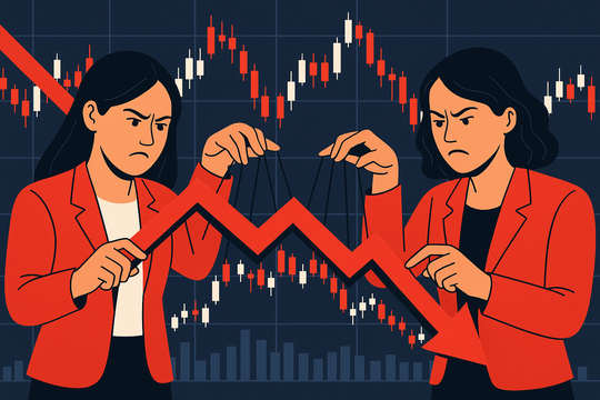 Hai người phụ nữ thao túng một cổ phiếu dầu khí ngay từ ngày đầu lên sàn chứng khoán