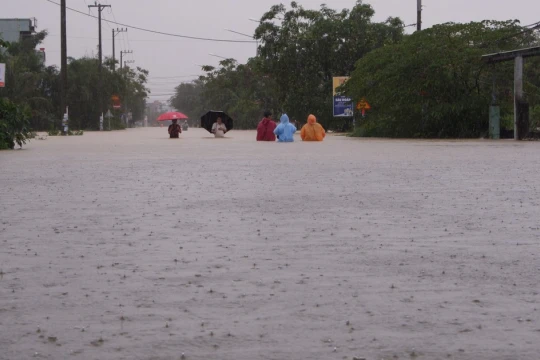 Dự báo mưa dữ dội ở miền Trung