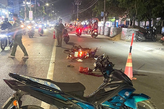 Cán bộ công an phường tử vong do tai nạn giao thông