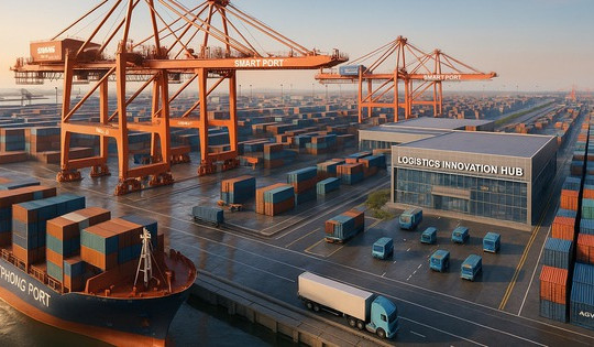 Việt Nam sắp có tổ hợp siêu bến cảng và trung tâm logistics 14,2 tỷ USD: Quy mô hơn 4.300ha lớn bậc nhất cả nước, có 'bóng dáng' của Vingroup