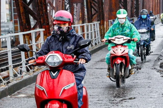 Miền Bắc mưa rét từ đêm nay