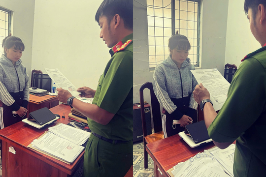 Khởi tố, cấm Quang Thị Hồng Đào đi khỏi nơi cư trú