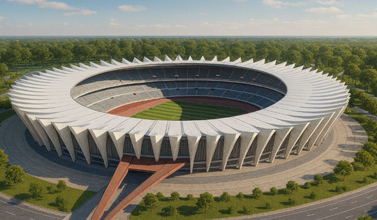 Việt Nam sắp có sân vận động có thể đăng cai Olympic, tọa lạc tại khu đô thị thể thao đẳng cấp quốc tế