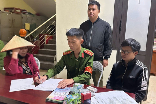 Công an làm việc với 'nhà tuyên truyền' Pháp Luân Công