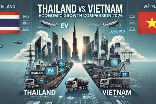 Nền kinh tế lớn thứ 2 Đông Nam Á lao dốc không phanh, chuyên gia tiết lộ thời điểm bị Việt Nam vượt mặt