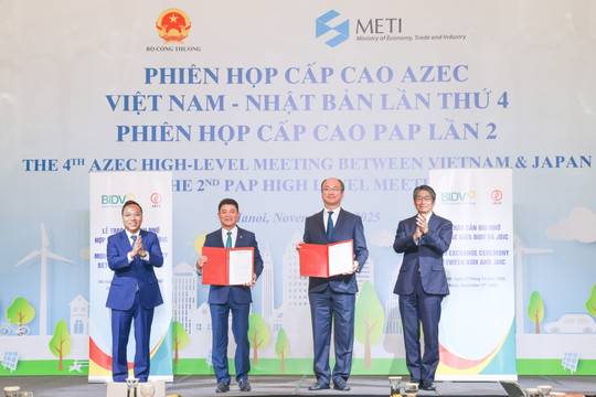 BIDV bắt tay JBIC thúc đẩy tài chính xanh tại Việt Nam