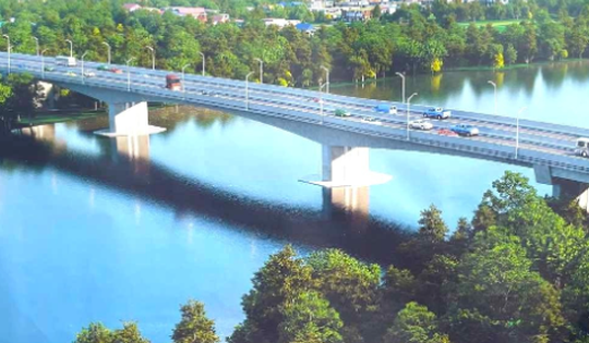 Sắp thông xe cây cầu trọng yếu bắc qua sông Sài Gòn