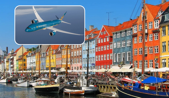 Lần đầu tiên Việt Nam có đường bay thẳng đến 'cửa ngõ' hàng không lớn nhất Bắc Âu