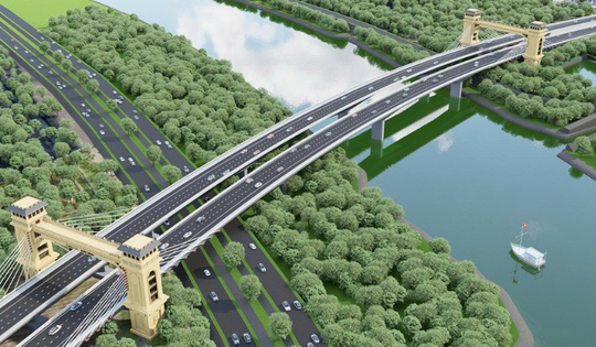 Ninh Bình sắp có thêm cầu vượt sông Đáy, thuộc tuyến đường hơn 20.000 tỷ