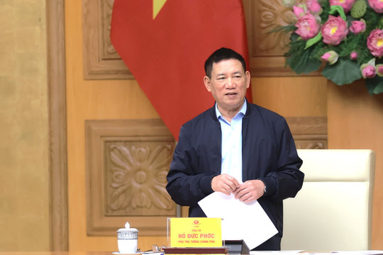 Phó Thủ tướng Hồ Đức Phớc: Phấn đấu CPI năm 2025 tăng khoảng 3,3%