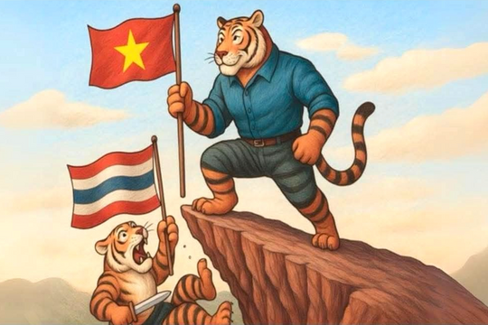 Báo Thái Lan ấn tượng với tốc độ bứt phá kinh tế, gọi Việt Nam là 'con hổ mới' của Đông Nam Á