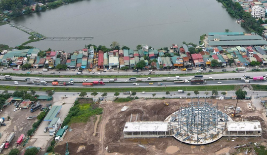 Bến xe khách thứ 7 hiện đại nhất Hà Nội sau 6 tháng khởi công: Dần lộ diện, sắp đi vào hoạt động