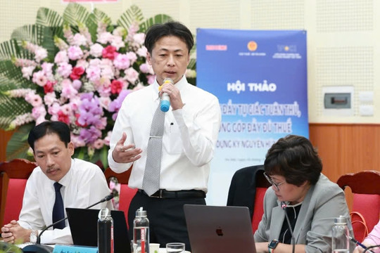 Chuyên gia JICA: Việt Nam đi trước Nhật Bản trong việc quản lý thuế thương mại điện tử