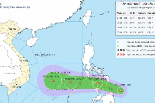 Biển Đông sắp đón bão 15, hướng về Bình Định – Bình Thuận cũ