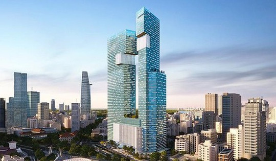 Tháp đôi chọc trời ‘đắp chiếu’ nhiều năm, từng liên quan đến bà Trương Mỹ Lan chính thức tái khởi động