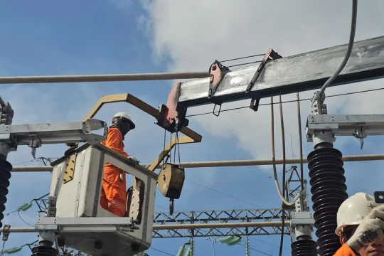 Đóng điện sân bay Long Thành