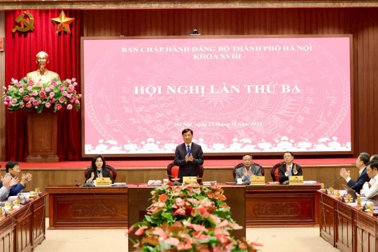 Ban Chấp hành Đảng bộ TP Hà Nội họp bàn nhiều nội dung quan trọng