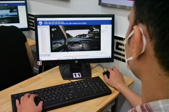 Bộ Công an đề xuất bỏ bài thi mô phỏng trong sát hạch giấy phép lái xe