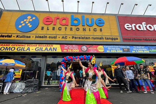 Chuỗi điện máy tại Indonesia của Thế Giới Di Động (MWG) đạt bước tiến lớn, đặt mục tiêu 500 cửa hàng trong 1 - 2 năm tới