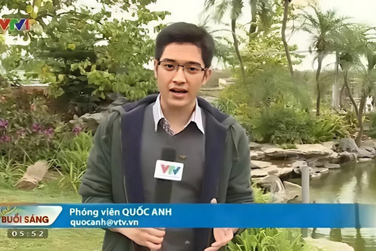 Nam MC trẻ nhất dẫn Thời sự 19h VTV: Có 2 bằng đại học trường danh tiếng, từng làm liên lạc viên tháp tùng Bộ trưởng