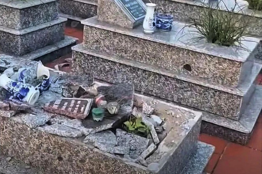 Đã tìm ra nghi phạm đập phá mộ liệt sĩ, Anh hùng LLVT nhân dân Đồng Quốc Bình