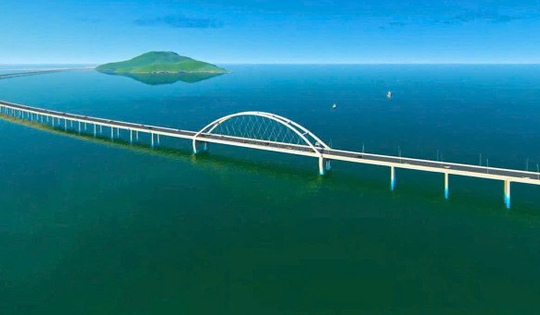 Thông tin mới nhất cầu vượt biển dài nhất Việt Nam và thứ 3 Đông Nam Á