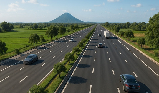 Tỉnh biên giới giáp Campuchia sẽ có trục động lực gần 2.000 tỷ, quy mô 8-10 làn xe