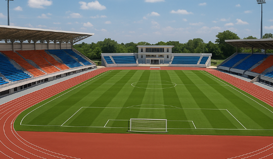 Sân vận động trăm tỷ tại tỉnh giáp Hà Nội sẽ dừng triển khai?