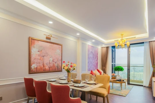 Bên trong căn hộ mẫu ‘view triệu đô’ của Newtown Diamond