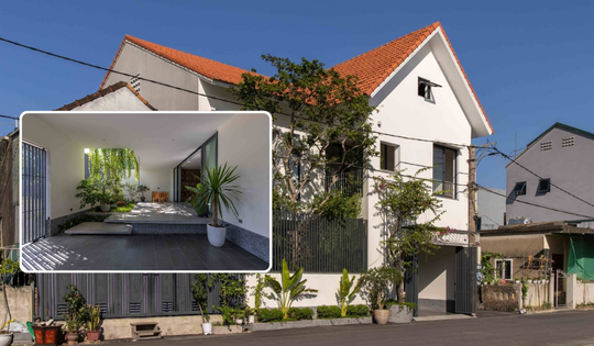 Trở về không gian xưa với ngôi nhà được thiết kế dung hòa 2 thế hệ