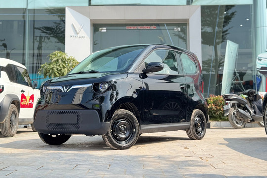 Xe điện mini VinFast Minio Green đã về đến đại lý: Nhỏ gọn, 210 km/sạc, bàn giao khách ngay trong tháng 12