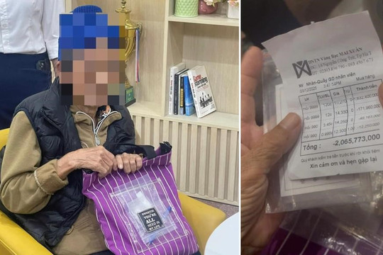 Cụ bà 80 tuổi mang số vàng hơn 2 tỷ đi bán để chuyển tiền cho 'con trai bị tai nạn', nhân viên BIDV lập tức báo công an